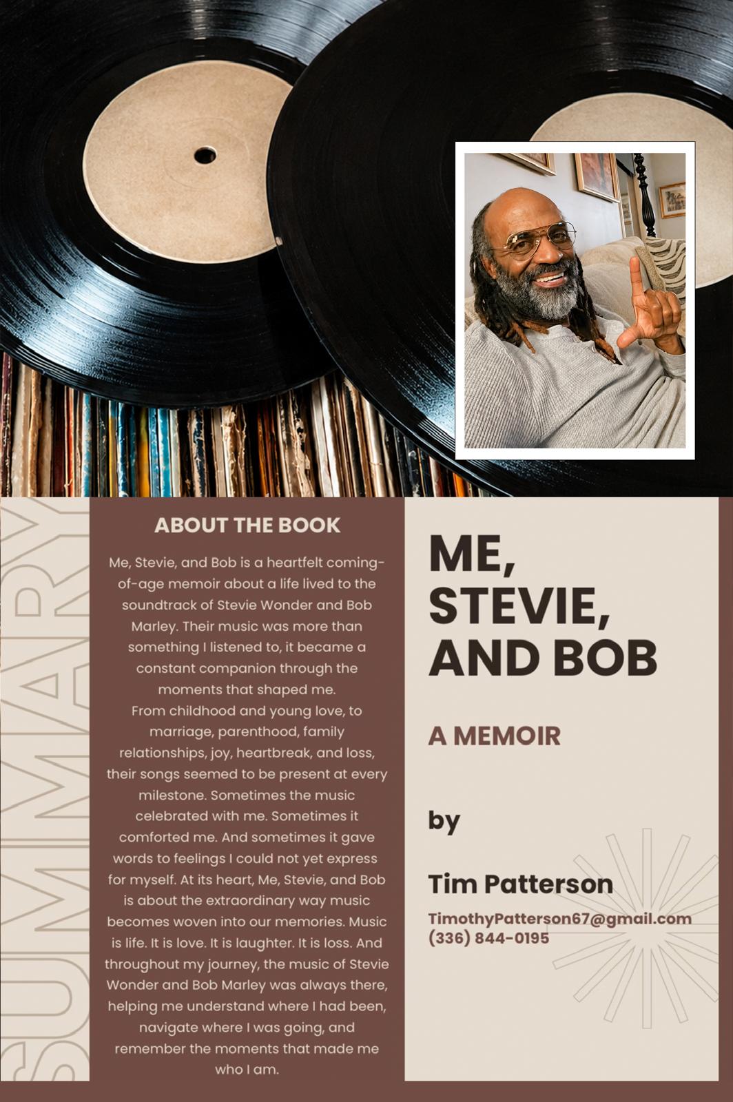 ME STEVIE & BOB By Timothy Patterson